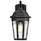 Nuvo East River Outdoor Large Wall Lantern 1 Light Matte Black Finish 60/5946 - alternate 5